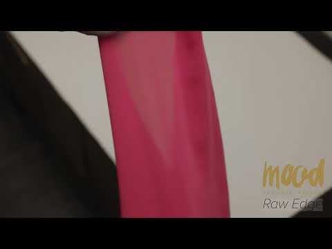 Satin-Faced Silk Chiffon - Hot Pink - Famous Australian Designer