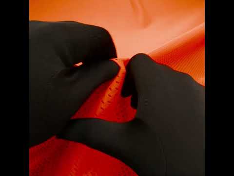 Polyester Athletic Mesh - Shocking Orange - Heracles Collection - Image 5 of 5