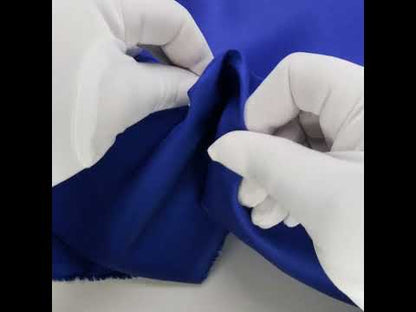 Mercerized Organic Egyptian Cotton Shirting - Royal Blue - Ravello Collection