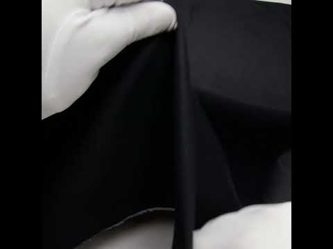 Sarga de algodón elástico de peso medio azul marino medianoche