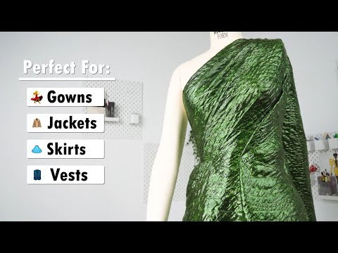 Metallic Copper Rippling Luxury Brocade