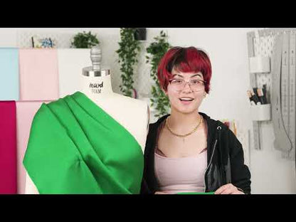 Novelty Polyester Pique - Black - Kestrel Collection