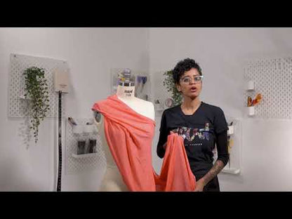 Linen Knit - Coral - Castello Collection