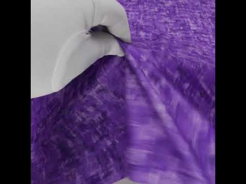 Printed Quilting Cotton by Patrick Lose for Northcott - Mardi Gras Jazzy Painted Texture - Tonal Trios Collection - Image 6 of 6