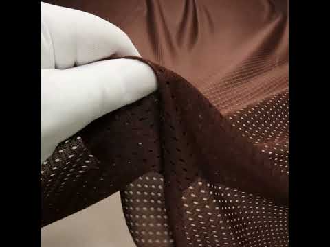 Polyester Athletic Mesh - Brown - Heracles Collection - Image 5 of 5