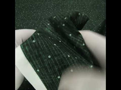 Printed Quilting Cotton by Ghazal Razavi for FIGO Studio - Emerald Stripe Dot - Stash Collection