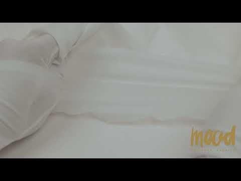 Famous Australian Designer Star White Crisp Cotton Voile