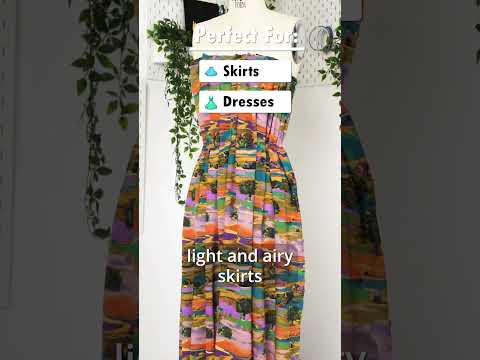 Viscose Crepe - Colorful Landscape - Mood Exclusive Garrowby Hill Print - Image 6 of 6