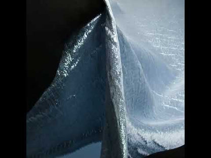 Metallic Brocade - Sky Blue Subtle Wrinkles - Kylie Collection
