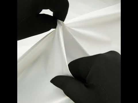 Faux Tyvek - Gold Pearl White - Keri Collection - Image 5 of 5