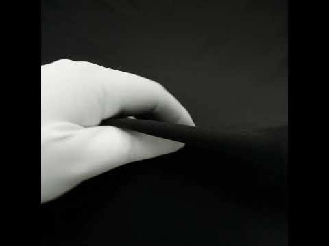 Crepé elástico acrílico negro italiano de Alexander Wang