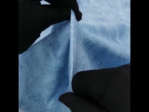 Printed Quilting Cotton by Northcott - Stonewash Denim Painterly Texture - Canvas Collection - Image 5 of 5