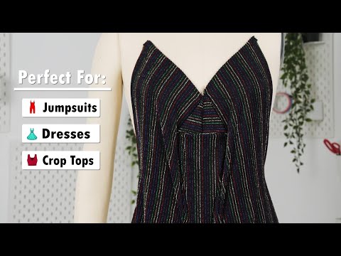 Black and Rainbow Striped Stretch Nylon Knit
