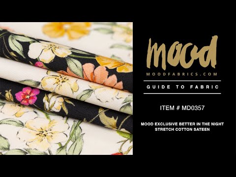 Mood Exclusive Better in the Night Stretch Cotton Sateen - Image 5 of 5