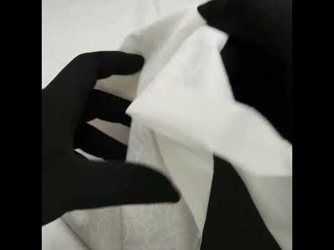 Printed Quilting Cotton by Patrick Lose for Northcott - White on White Tangled Circles - Basically Black & White Collection - Image 6 of 6