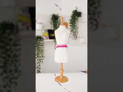 Hot Pink Ombre Wire Edged Ribbon - 0.875"