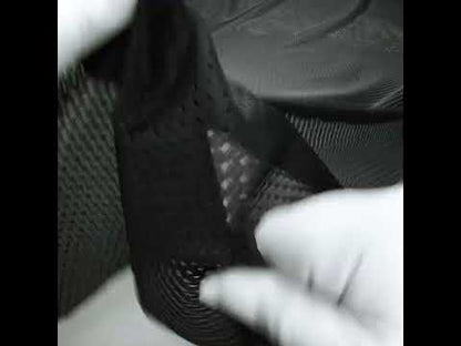 Polyester Athletic Mesh - Black - Heracles Collection
