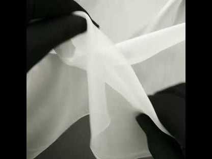 Organza de seda de 112 cm (44 pulgadas) - Blanco antiguo - Colección Premium