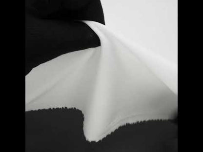 Forro de punto pongee de poliéster - Blanco roto - Colección Luca