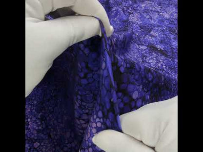 Printed Quilting Cotton by Northcott - Mardi Gras Bubbles - Bliss Collection