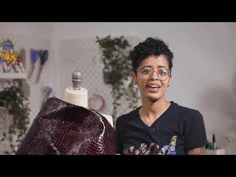 Faux Crocodile Patent Leather - Burgundy - Brisbane Collection