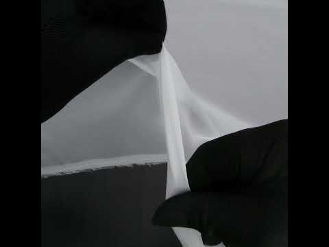 Polyester Chiffon - White - Regina Collection