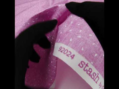 Printed Quilting Cotton by Ghazal Razavi for FIGO Studio - Pink Triangles and Texture - Stash Collection