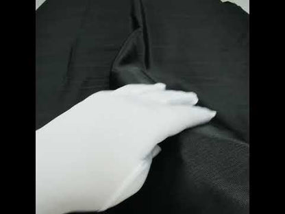 Polyester Moire Bengaline - Jet Black - Florence Collection