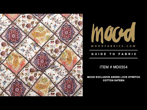 Stretch Cotton Sateen - Floral Patchwork - Ardent Love Print - Mood Exclusive Kenko Collection - Image 5 of 5