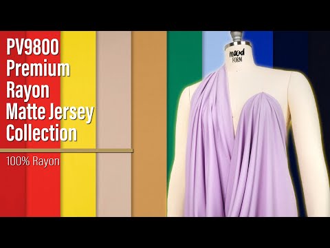 Rayon Matte Jersey - Off-White - Premium Collection