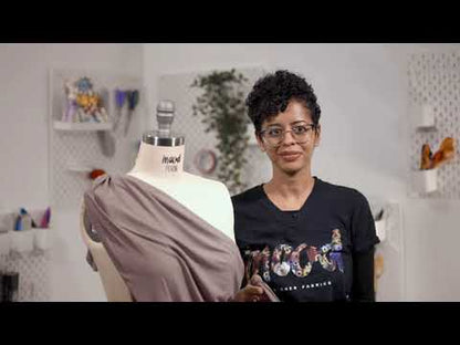 Navy 4x2 Rayon Rib Knit