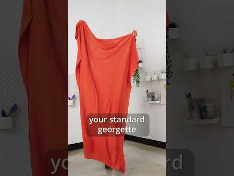 Polyester Double Georgette - Sienna - Mimosa Collection by Mood