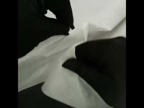 White Non Woven Single Side Fusible Interfacing