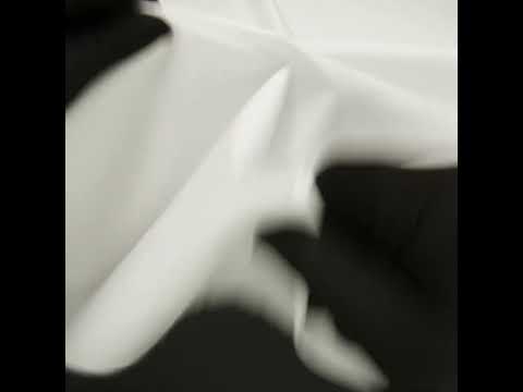 White Stretch Cotton Poplin