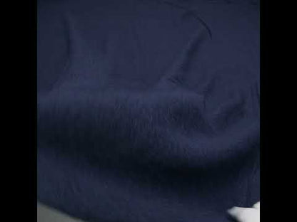 Boiled Wool Coating Fabric - Navy - Ketil Collection