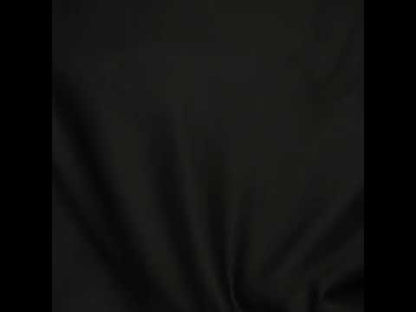 Organic Cotton Twill - Black - Stratton Collection