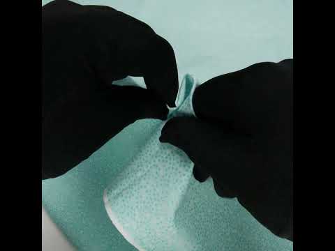 Printed Quilting Cotton by Patrick Lose for Northcott - Aquamarine Ditsy Dots - Tonal Trios Collection - Image 6 of 6