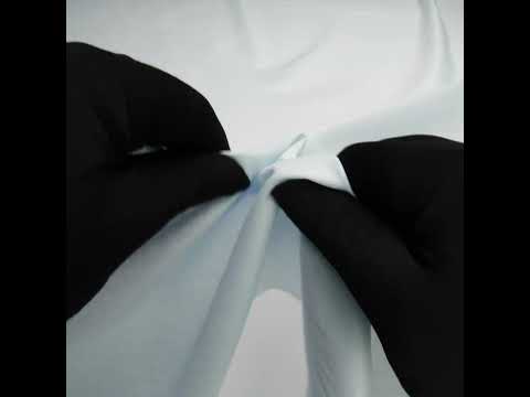 Mercerized Organic Egyptian Cotton Voile - Pale Blue - Toulouse Collection