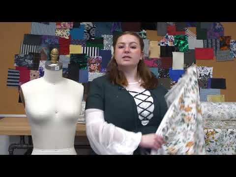 Cotton Poplin - Orange and Green Floral - Les Fleurs de L'amour Print - Mood Exclusive Jacques Collection