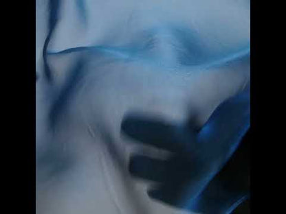 Organza de nailon iridiscente real