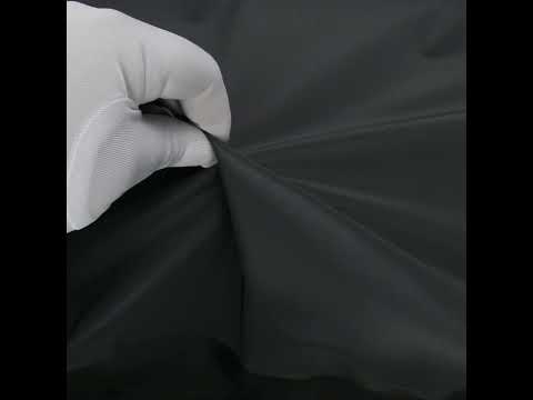 Black on Black Stretch Knit Reflective Fabric