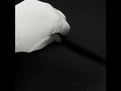 Black Stretch Nylon-Rayon Ponte Roma