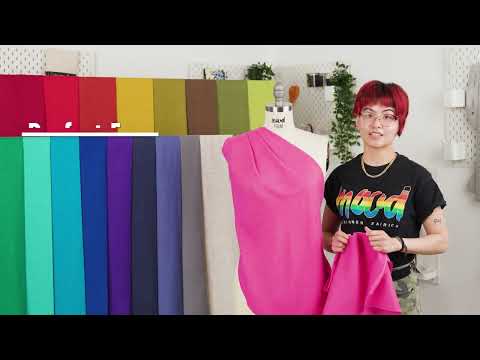 Medium Weight Linen Woven - Ginger - Grasmere Collection