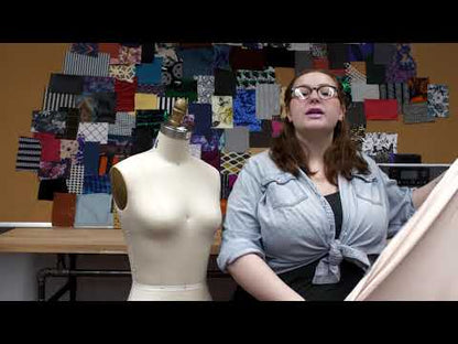 Italian Pink Lightweight Stretch Faux Suede