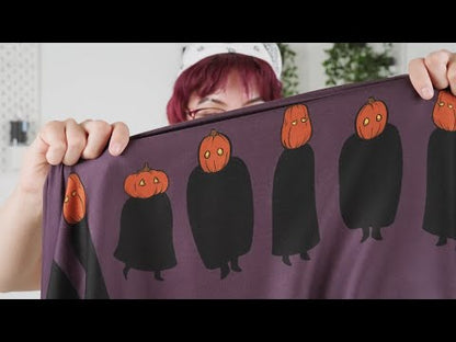 Rayon Challis - Harvest Pumpkin - Mood Exclusive Vivian Collection