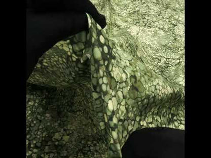 Printed Quilting Cotton by Northcott - Olive Bubbles - Bliss Collection