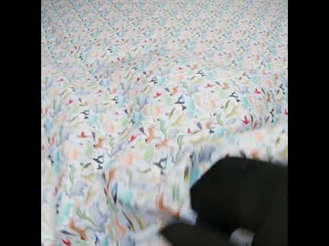 Liberty Fabrics Tana Lawn® - Quey 2 Multi Bright - Blue, Yellow and Green Animals with Clothes - Image 6 of 6