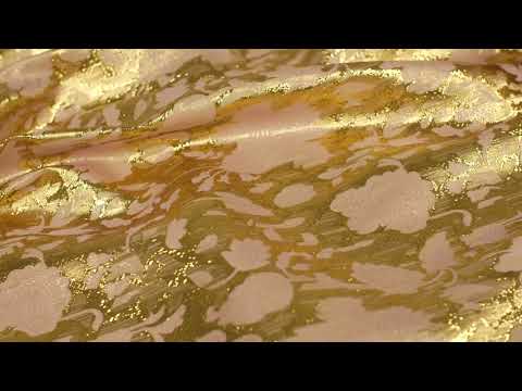 Phillip Lim Metallic Gold and Pink Floral Jacquard - Image 5 of 5