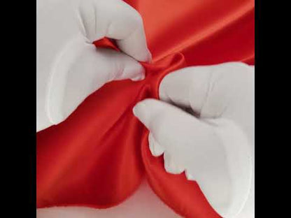 Polyester Satin - Tiger Lily - Reverie Collection
