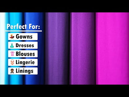 Stretch Silk Charmeuse - Mazarine Blue - Premium Collection